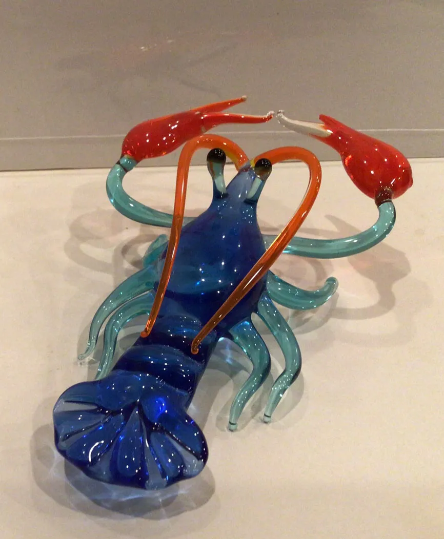 Souvenir "crab" Blown Glass Lampwork Russian Murano Figure Handmade Gift